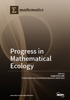 Special issue Progress in Mathematical Ecology book cover image