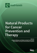 Special issue Natural Products for Cancer Prevention and Therapy book cover image
