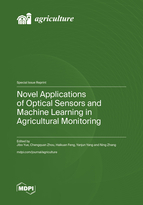 Special issue Novel Applications of Optical Sensors and Machine Learning in Agricultural Monitoring book cover image