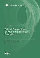 Special issue Critical Perspectives on Mathematics Teacher Education book cover image