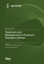 Special issue Treatment and Management of Fusarium Disease in Wheat book cover image