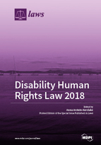 Special issue Disability Human Rights Law book cover image