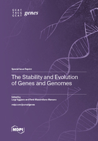 Special issue The Stability and Evolution of Genes and Genomes book cover image