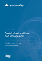 Special issue Sustainable Land Use and Management book cover image