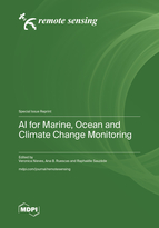 Special issue AI for Marine, Ocean and Climate Change Monitoring book cover image