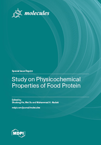 Special issue Study on Physicochemical Properties of Food Protein book cover image