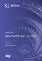 Special issue Biotechnology and Bioethics book cover image