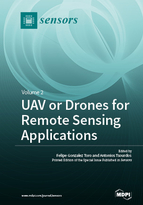 Special issue UAV or Drones for Remote Sensing Applications book cover image