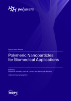 Special issue Polymeric Nanoparticles for Biomedical Applications book cover image