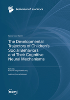Special issue The Developmental Trajectory of Children's Social Behaviors and Their Cognitive Neural Mechanisms book cover image
