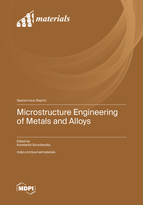 Special issue Microstructure Engineering of Metals and Alloys book cover image