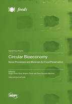 Special issue Circular Bioeconomy: Novel Processes and Materials for Food Preservation book cover image