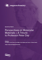 Special Issue Perspectives on Molecular Materials—A Tribute to Professor Peter Day book cover image