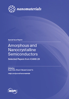 Special issue Amorphous and Nanocrystalline Semiconductors: Selected Papers from ICANS 29 book cover image