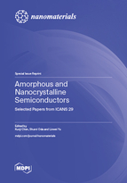 Special Issue Amorphous and Nanocrystalline Semiconductors: Selected Papers from ICANS 29 book cover image