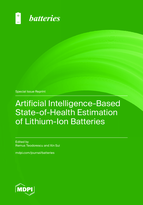 Special issue Artificial Intelligence-Based State-of-Health Estimation of Lithium-Ion Batteries book cover image