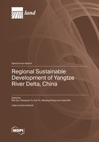 Special issue Regional Sustainable Development of Yangtze River Delta, China book cover image