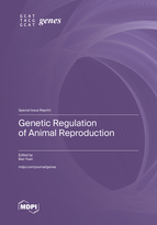 Special Issue Genetic Regulation of Animal Reproduction book cover image
