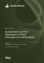 Special issue Sustainable Control Strategies of Plant Pathogens in Horticulture book cover image
