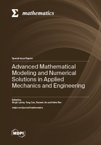 Special issue Advanced Mathematical Modeling and Numerical Solutions in Applied Mechanics and Engineering book cover image