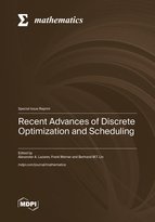 Special issue Recent Advances of Disсrete Optimization and Scheduling book cover image