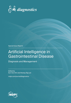 Special issue Artificial Intelligence in Gastrointestinal Disease: Diagnosis and Management book cover image
