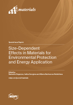 Special issue Size-Dependent Effects in Materials for Environmental Protection and Energy Application book cover image