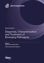 Special issue Diagnosis, Characterization and Treatment of Emerging Pathogens book cover image