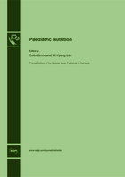 Special issue Paediatric Nutrition book cover image
