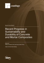 Special issue Recent Progress in Sustainability and Durability of Concrete and Mortar Composites book cover image