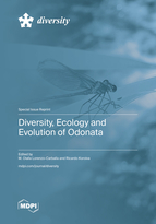 Special issue Diversity, Ecology and Evolution of Odonata book cover image