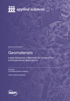 Special issue Geomaterials: Latest Advances in Materials for Construction and Engineering Applications book cover image