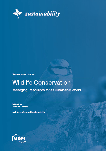 Special issue Wildlife Conservation: Managing Resources for a Sustainable World book cover image