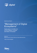 Special issue &ldquo;Management of Digital Ecosystems&rdquo;: Dedicated to the Memory of Prof. William I. Grosky 8/4/1944&ndash;11/13/2020 book cover image