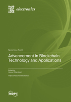 Special issue Advancement in Blockchain Technology and Applications book cover image