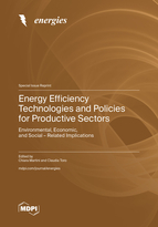Special issue Energy Efficiency Technologies and Policies for Productive Sectors: Environmental, Economic, and Social &ndash; Related Implications book cover image