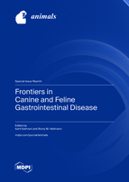 Special issue Frontiers in Canine and Feline Gastrointestinal Disease book cover image