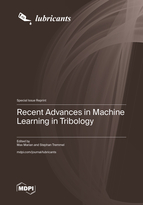 Special issue Recent Advances in Machine Learning in Tribology book cover image