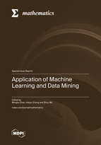 Special Issue Application of Machine Learning and Data Mining book cover image