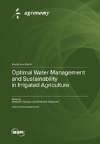 Special issue Optimal Water Management and Sustainability in Irrigated Agriculture book cover image