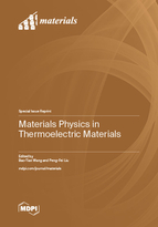 Special Issue Materials Physics in Thermoelectric Materials book cover image