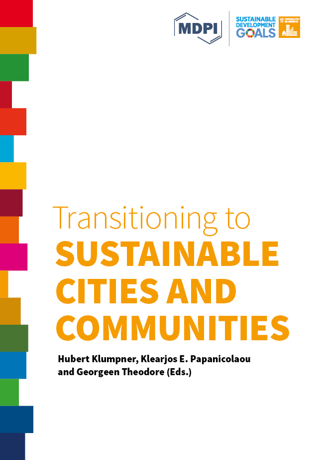 Book cover: Transitioning to Sustainable Cities and Communities