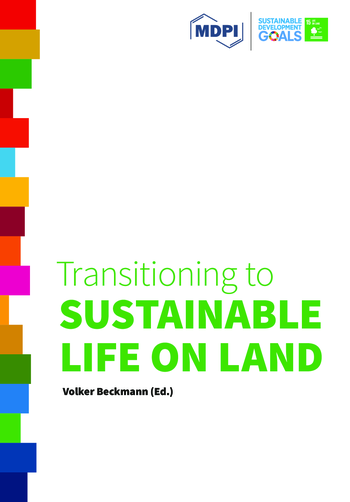 Book cover: Transitioning to Sustainable Life on Land
