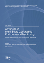 Topic Advances in Multi-Scale Geographic Environmental Monitoring: Theory, Methodology and Applications book cover image