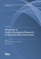 Topic Advances in Hydro-Geological Research in Arid and Semi-Arid Areas book cover image