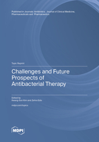Topic Challenges and Future Prospects of Antibacterial Therapy book cover image