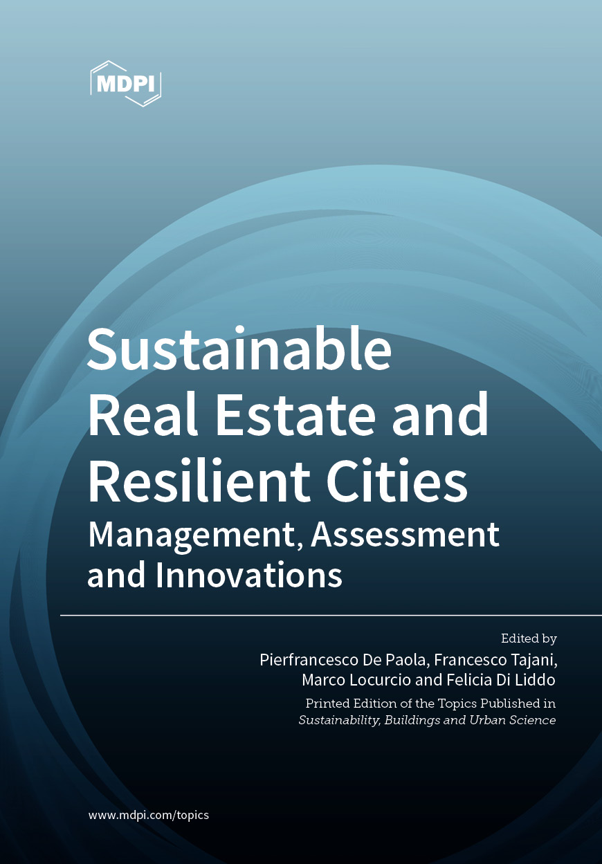Book cover: Sustainable Real Estate and Resilient Cities Management, Assessment and Innovations