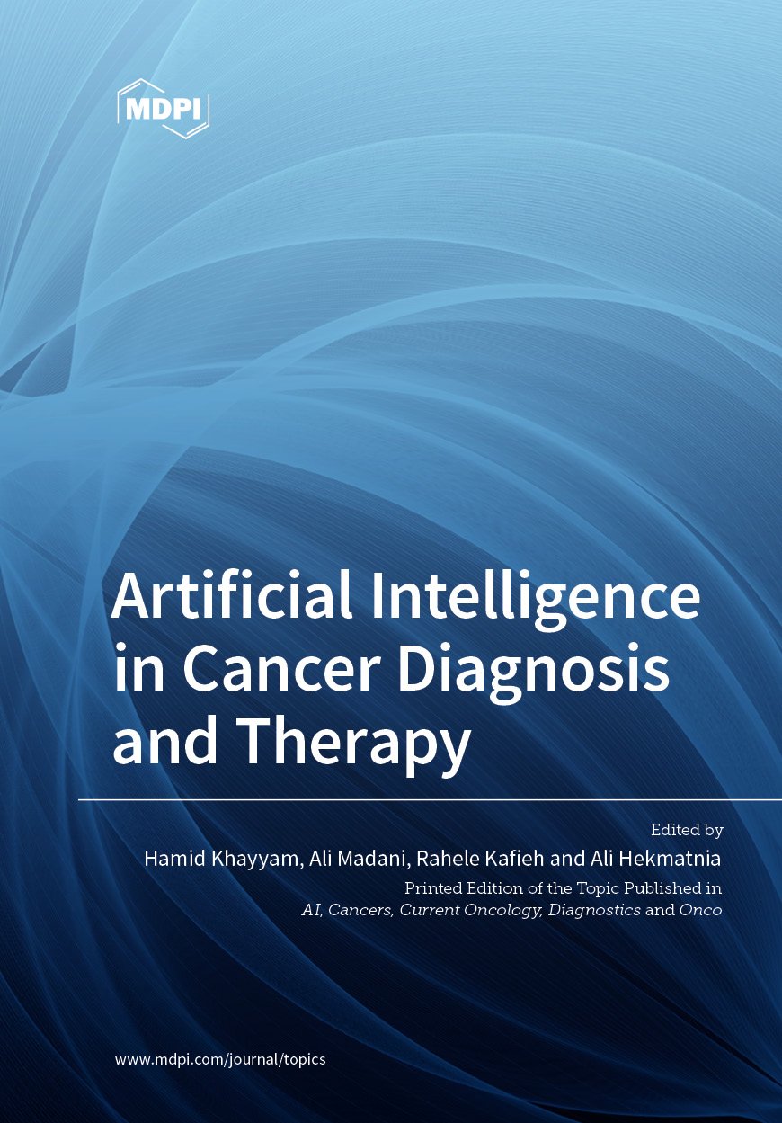 Book cover: Artificial Intelligence in Cancer Diagnosis and Therapy