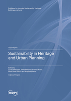 Topic Sustainability in Heritage and Urban Planning book cover image