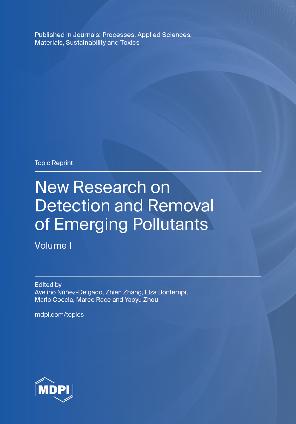 New Research on Detection and Removal of Emerging Pollutants
